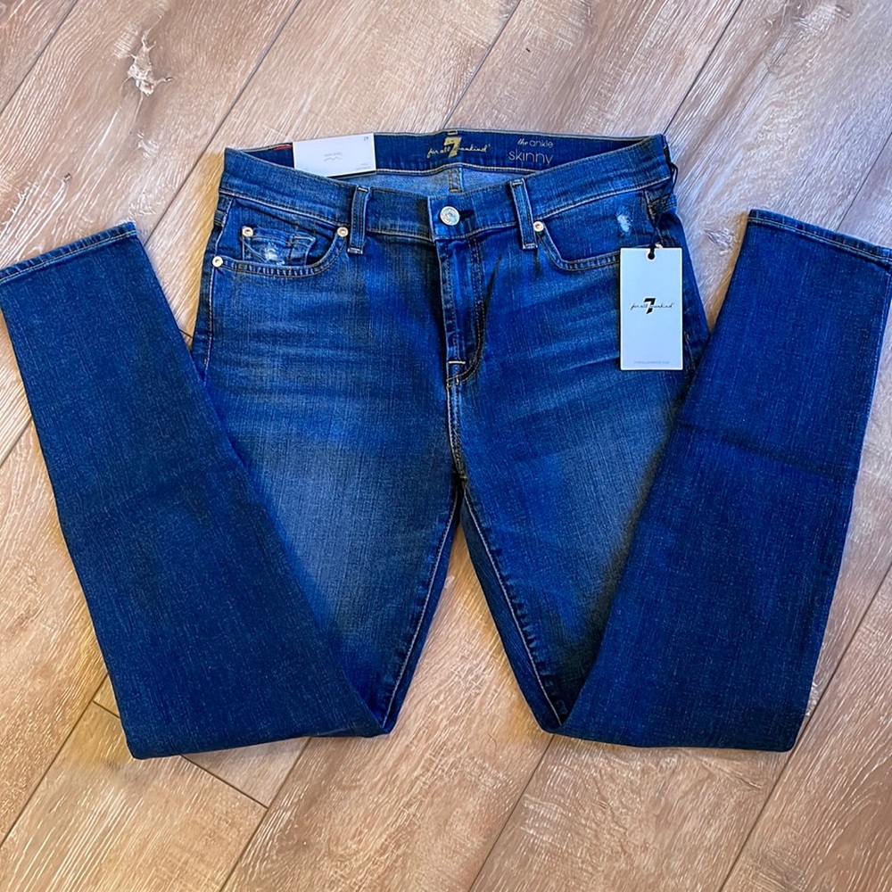 NWT Seven for All Mankind The Ankle Skinny Jeans